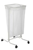 Support trash bag on wheels 110 liters