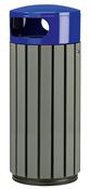 60 L blue outdoor bin