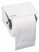 Toilet paper dispenser epoxy steel rollers