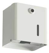 Toilet paper dispenser multi standard basic white