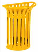 Rossignol yellow wall tulip waste bin 35 L