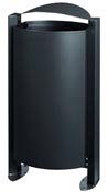 Outdoor trash can 100 L Rossignol Arkéa matt anthracite