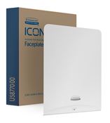 Dispenser front Kimberly Clark Icon white