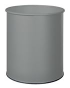 Paper basket 15L gray metal nightingale