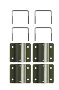 Mounting kit for terminal Rossignol moss green canine cleanliness