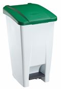 Kitchen bin Rossignol 60 liter green lid HACCP