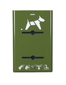 Distributor canine 400sac Rossignol olive green