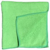 Green microfiber cloth 40x40 300 grs