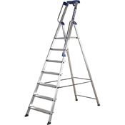 xstep professional aluminum stepladder 7 steps