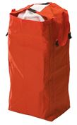 Linen canvas bag 100 liters red Numatic trolley