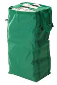Linen canvas bag 100 liters cart green Numatic