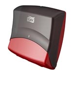 Tork W4 red non-woven cloth dispenser