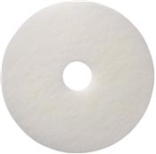 White disc rotary floor polishing floor 165 mm package 5