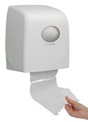 White Slimroll hand towel reel dispenser