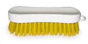 Yellow hand food brush