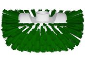 Green food tank brush