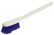 Blue food container brush