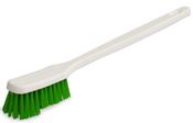 Green food container brush