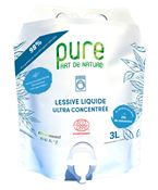 Ultra concentrated liquid detergent ecocert 3L
