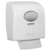 White Slimroll reel hand towel dispenser