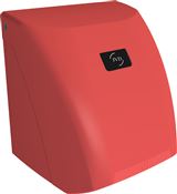 Zephyr JVD automatic hand dryer red