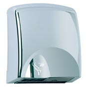 JVD tornado electric hand dryer bright chrome