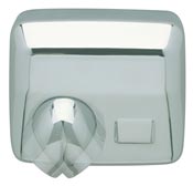 Electric hand dryer JVD hurricane automatic bright chrome 2500 W