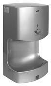 Hand dryer electric air pulse Airwave JVD gray