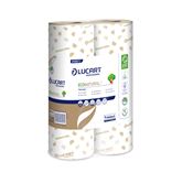 Lucart 170-sheet, 2-ply toilet paper roll, 72 sheets per pack
