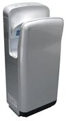 Electric hand dryer JVD Alphadry vertical convection gray