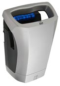 Electric hand dryer JVD Stell Air pulse gray