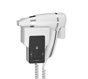 Electric hair dryer JVD brittony white dual voltage shaver