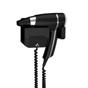 Electric hair dryer JVD brittony black forehead support