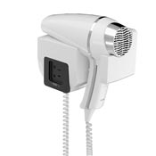 Electric hair dryer JVD Clipper II white mono plug razor