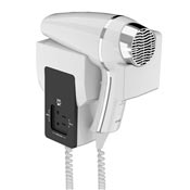 Electric hair dryer JVD Clipper II white dual voltage shaver