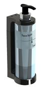 Mini wall mounted soap dispenser pump JVD Isiss black