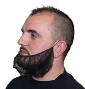 PLP non-woven black beard cover, pack of 100