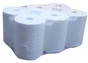 Roll hand towel 2 ply white 120 m ATM by 6