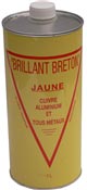 Bright yellow Breton brass cleaner 1 L