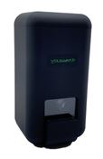 Soap dispenser 1L black recycled plastic