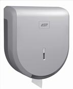 Toilet paper dispenser jumbo metal gray ABS JVD