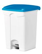 Kitchen trash HACCP 45 L blue pedal