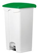 Kitchen trash HACCP 90 L green pedal