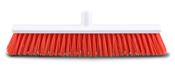 Food broom HACCP red 50cm