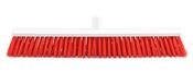 Food broom HACCP red 60cm