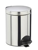 Pedal bin Rossignol 5L stainless steel sanelia