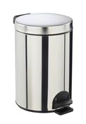 pedal bin 14L stainless metal nightingale sanelia