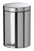 Pedal bin 5 L stainless steel