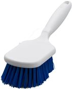 Wide blue food brush