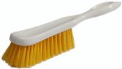 Rounded food sweeper lasts yellow